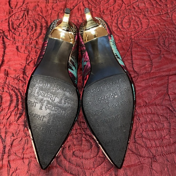 J Renee’ multi-colored Heels SZ 9 1/2M - Picture 3 of 6